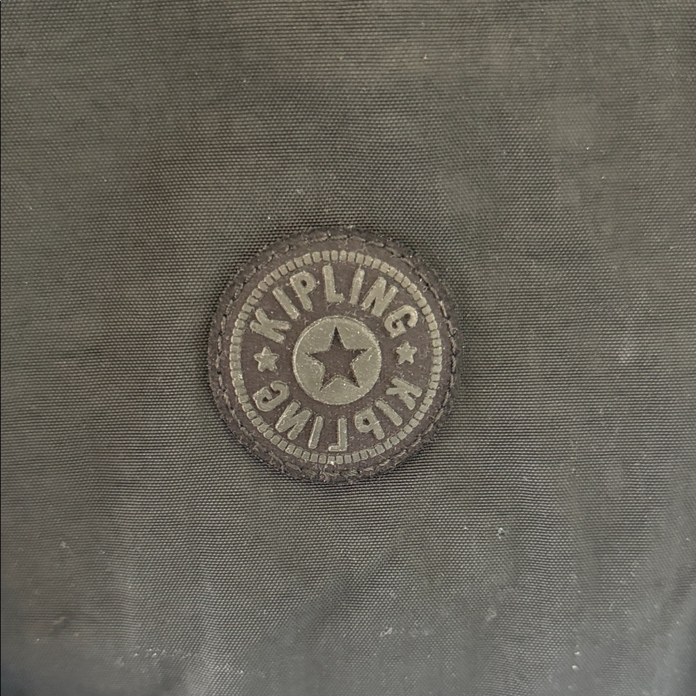 Kipling Black Backpack With Monkey Keychain - image 3